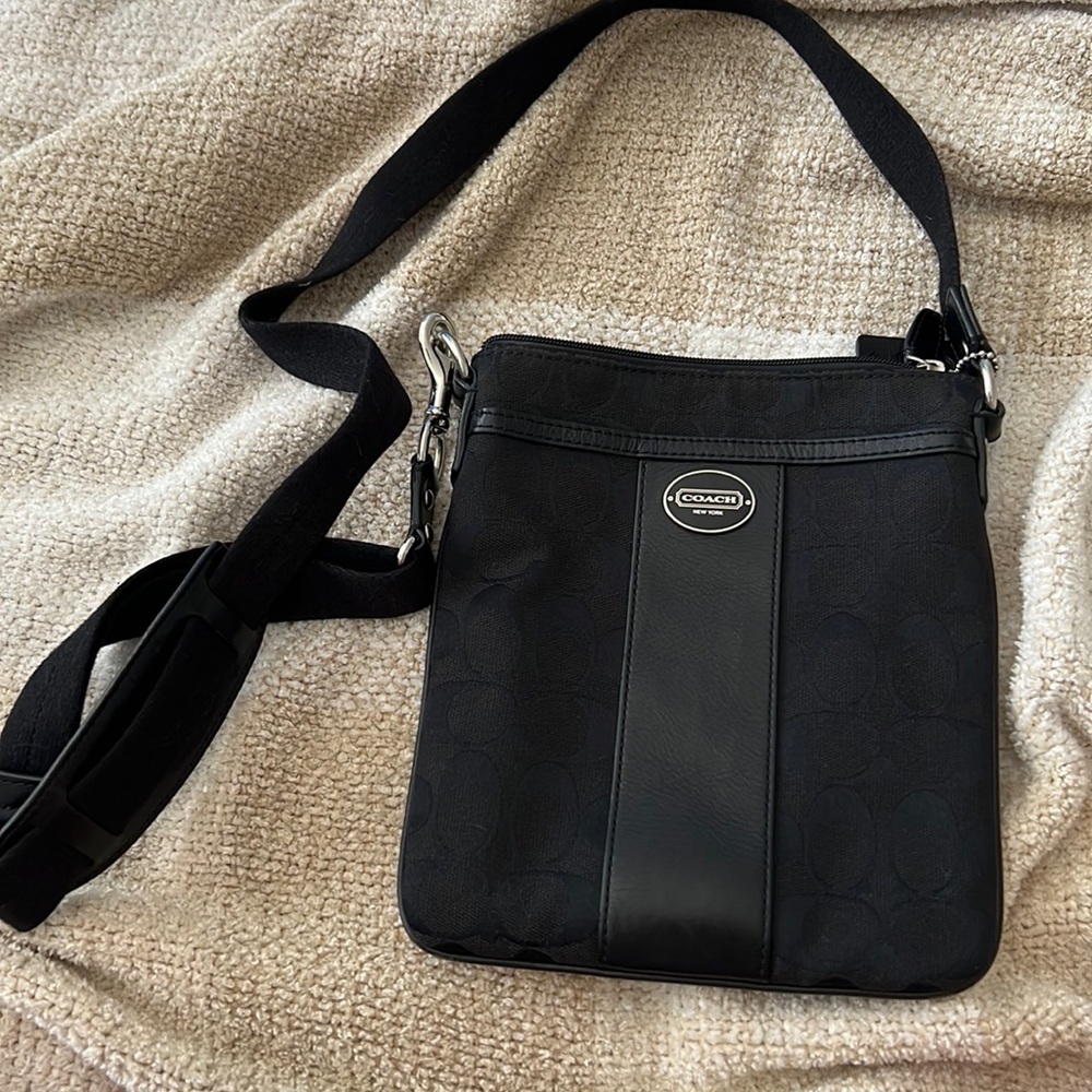 Black crossbody bag